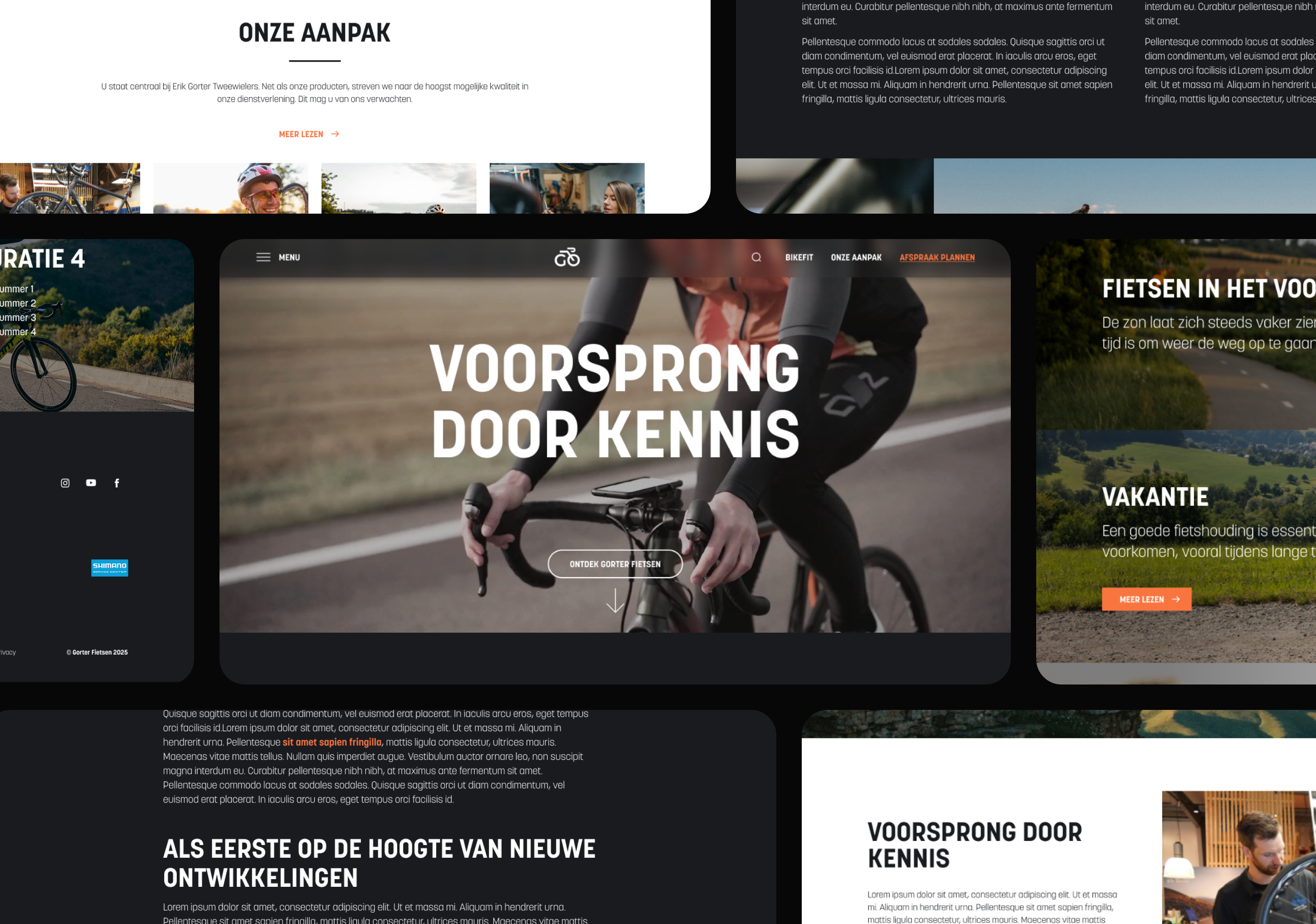 Image showing various elements of the project.